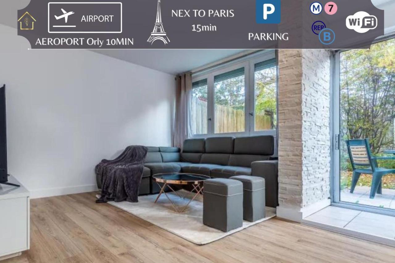 The Grand Paris Appart Hotel Villejuif Bagian luar foto